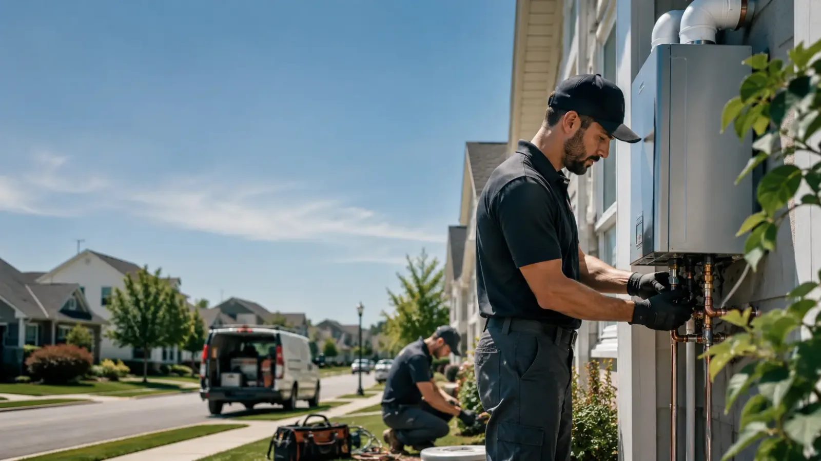 Tankless Water Heater Installation in Cabot, PA